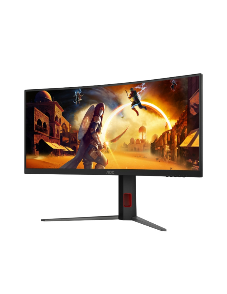 Монитор AOC CU34G4Z, 34" VA Curved 3440x1440 240Hz, 1ms GtG, 450cd/m2, Adaptive Sync - 7