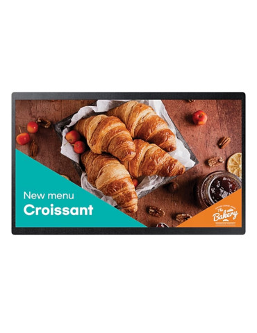 Монитор Samsung LFD QB24C, 23.8" ADS 1920x1080, Tizen 7.0, WiFi, Bluetooth - LH24QBCEBGCXEN - 1