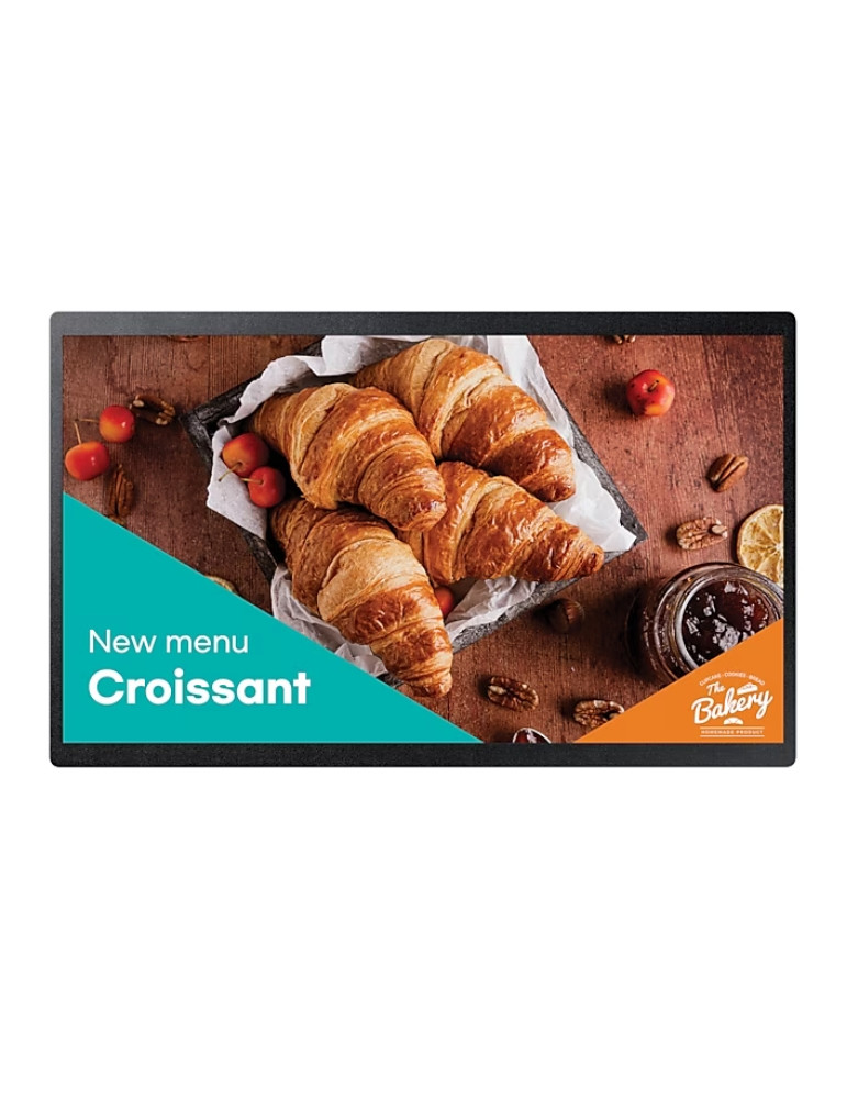 Монитор Samsung LFD QB24C, 23.8" ADS 1920x1080, Tizen 7.0, WiFi, Bluetooth - LH24QBCEBGCXEN - 1