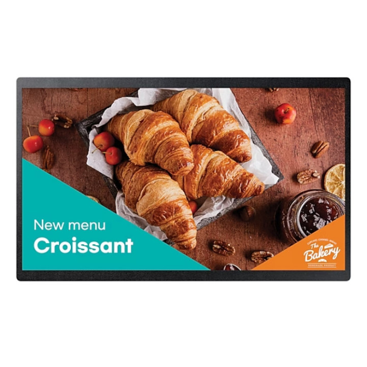 Монитор Samsung LFD QB24C, 23.8" ADS 1920x1080, Tizen 7.0, WiFi, Bluetooth - LH24QBCEBGCXEN - 1