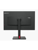 Монитор Lenovo ThinkVision T32h-30, 31.5" IPS 2560x1440 60Hz, USB-C, HDMI, DisplayPort, RJ-45, регулируема висина - 63D3GAT1EU -