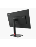 Монитор Lenovo ThinkVision T32h-30, 31.5" IPS 2560x1440 60Hz, USB-C, HDMI, DisplayPort, RJ-45, регулируема висина - 63D3GAT1EU -