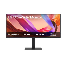 Монитор LG 34U650A-B, 34" IPS 3440x1440 Curved 100Hz, USB-C PD 96W - 1