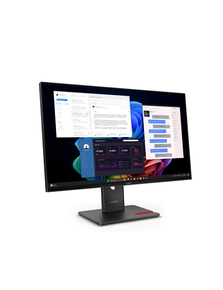 Монитор Lenovo ThinkVision T27ud-40, 27" IPS 3840x2160, 60Hz, 4ms - 64AFGAT2EU - 3