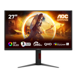 Монитор AOC Q27G4ZD, 27" QD-OLED 2560x1440 280Hz, 0.03ms, 1000cd/m², Adaptive Sync - 1