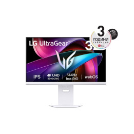 Монитор LG 32G810SA-W, 31.5" IPS 3840x2160 144Hz, 1ms, FreeSync/G-Sync, HDR10, USB-C 65W - 1