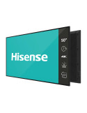 Професионален дисплей Hisense 50DM66D, 50" VA 3840x2160, 500cd/m2, 8ms, Android 11, WiFi, Bluetooth 5.1 - 1