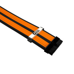 Комплект удължителни кабели 1stPlayer Custom Modding Cable Kit Black/Orange, ATX24P, EPS, PCI-e - BOR-001