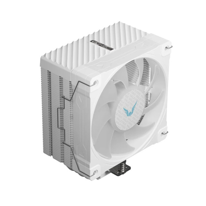 Охладител за процесор VALKYRIE Surge SL125 White, 120mm, 1x A-RGB вентилатор, 800-2150 RPM, съвместимост AM5/AM4/LGA1851/LGA1700