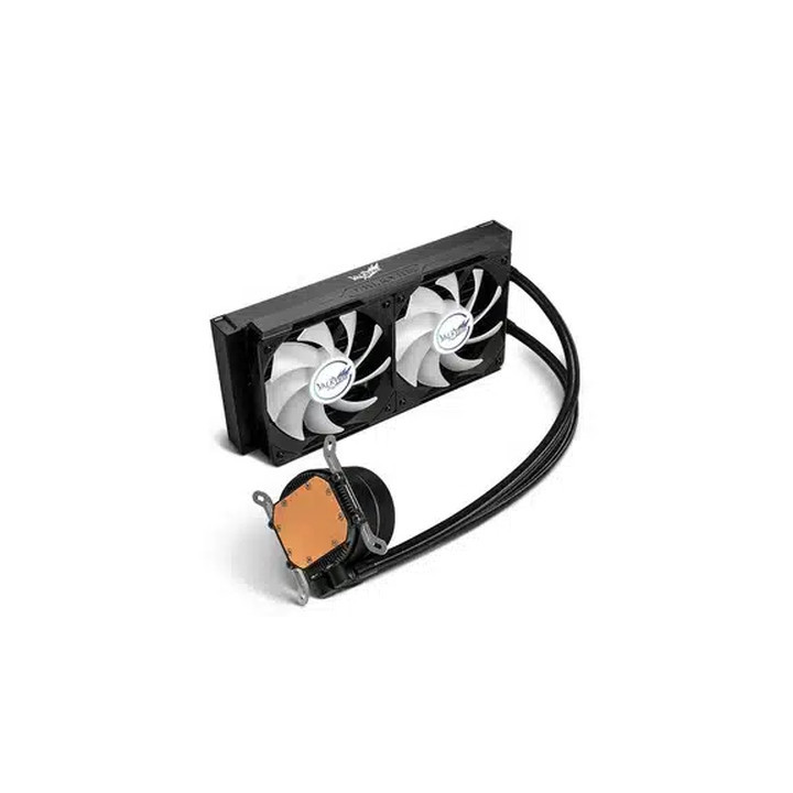 Водно охлаждане за процесор VALKYRIE A240, 240mm, 2x120mm вентилатора, LGA115x/1851/1700/2011/2066/AM4/AM5, ARGB - VK-AIOA240B -
