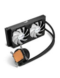 Водно охлаждане за процесор VALKYRIE A240, 240mm, 2x120mm вентилатора, LGA115x/1851/1700/2011/2066/AM4/AM5, ARGB - VK-AIOA240B -