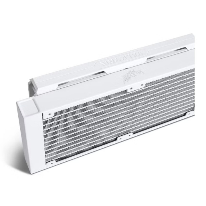 Водно охлаждане за процесор VALKYRIE A240 White, Течно охлаждане, 2x120mm вентилатора, 800-2300 RPM помпа, ARGB LED, Intel/AMD с