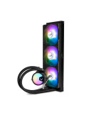 Водно охлаждане за процесор VALKYRIE A360, Liquid cooling 360mm, 3x120mm вентилатора, ARGB, съвместимост Intel/AMD - VK-AIOA360B