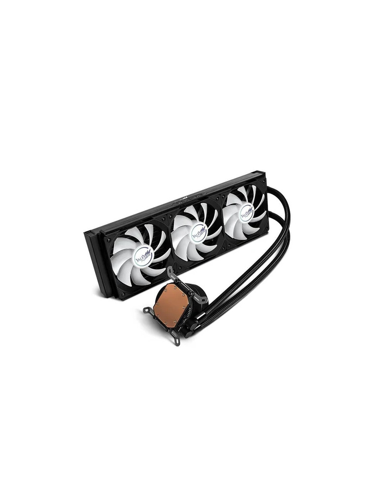 Водно охлаждане за процесор VALKYRIE A360, Liquid cooling 360mm, 3x120mm вентилатора, ARGB, съвместимост Intel/AMD - VK-AIOA360B