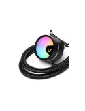 Водно охлаждане за процесор VALKYRIE A360, Liquid cooling 360mm, 3x120mm вентилатора, ARGB, съвместимост Intel/AMD - VK-AIOA360B