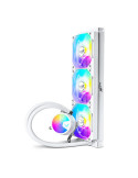 Водно охлаждане за процесор VALKYRIE A360 White, 3x120mm вентилатора, Liquid cooling, LGA115x/1700/2011/2066/AM4/AM5 - VK-AIOA36