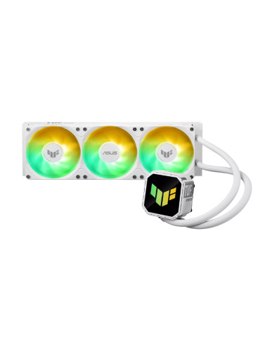 Водно охлаждане за процесор ASUS TUF Gaming LC III 360 ARGB, 360mm течно охлаждане, 3x120mm вентилатора, ARGB LED, съвместима с AMD AM5/AM4 и Intel LGA1851/1700/1200 - 90RC0192-B0EAY0