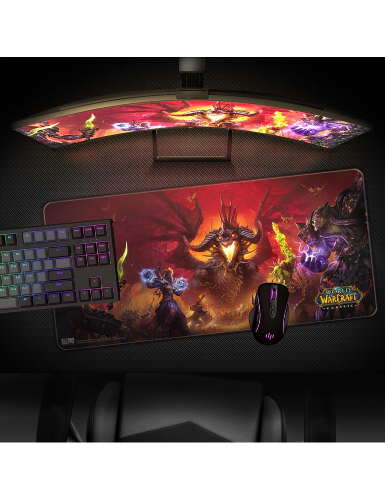 Геймърски пад BLIZZARD World of WarCraft XL, 900x420mm, Многоцветен - 4