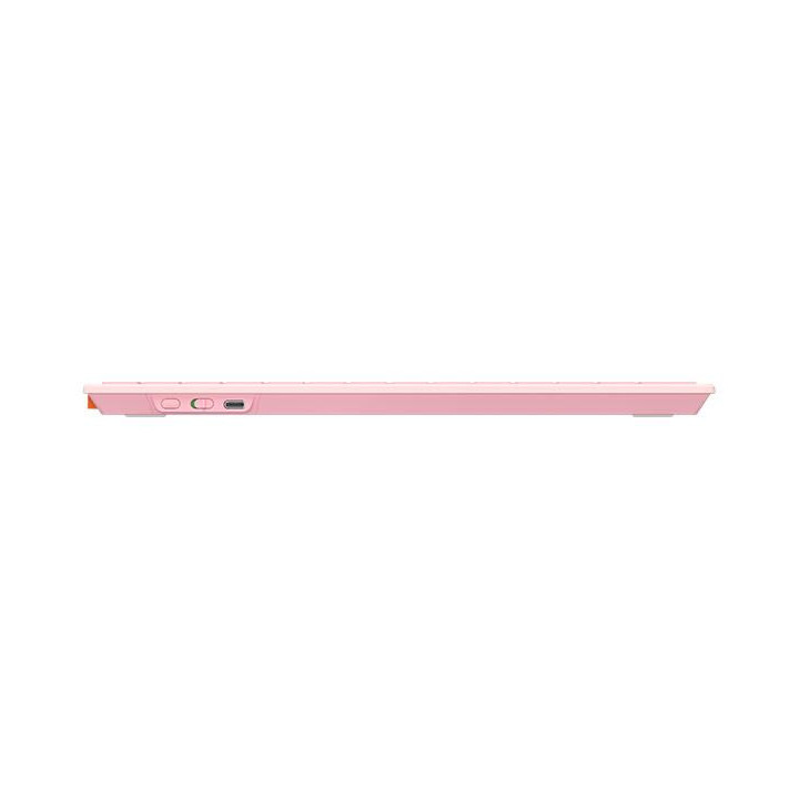 Bluetooth клавиатура A4TECH FBX51C FSTyler, Bluetooth, 2.4 GHz, USB-C, Кирилизирана, Розов