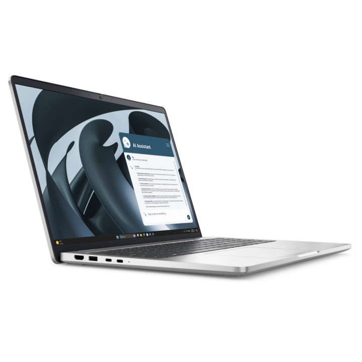 Лаптоп Dell Pro 16 Plus PB16255, 16" IPS 1920x1200, AMD Ryzen AI 5 PRO 340, 16GB LPDDR5, 512GB SSD, Win 11 Pro - BTO601_PB16255_
