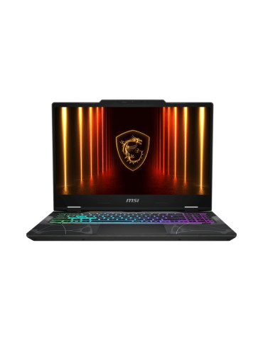 Гейминг лаптоп MSI Cyborg A15 AI B2HWFKG, 15.6" IPS 1920x1080 144Hz, AMD Ryzen 7 260, RTX 5060 8GB, 16GB DDR5, 512GB SSD, без ОС