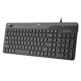 Клавиатура A4tech Fstyler FK25, Стойка за телефон, Кирилизирана, Черен