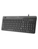 Клавиатура A4tech Fstyler FK25, Стойка за телефон, Кирилизирана, Черен