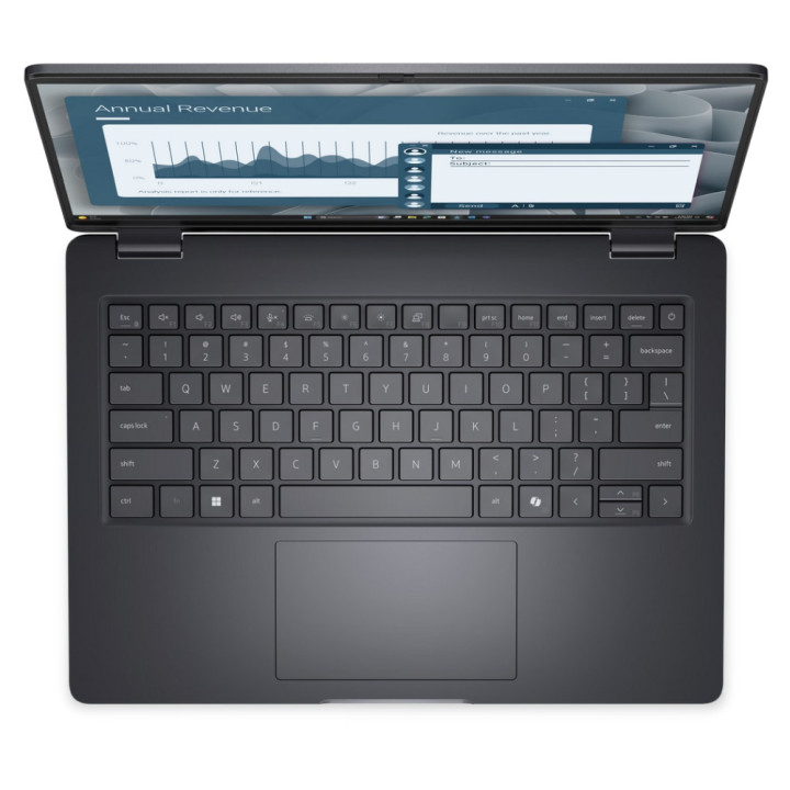 Лаптоп Dell Pro 14 PC14255, 14" FHD+ 1920x1200 IPS, AMD Ryzen 5 PRO 230, 16GB DDR5, 512GB SSD, Win 11 Pro - BTO509_PC14255_EMEA 