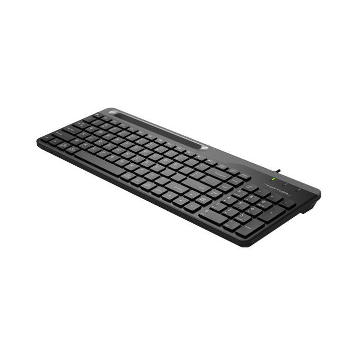 Клавиатура A4tech Fstyler FK25, Стойка за телефон, Кирилизирана, Черен