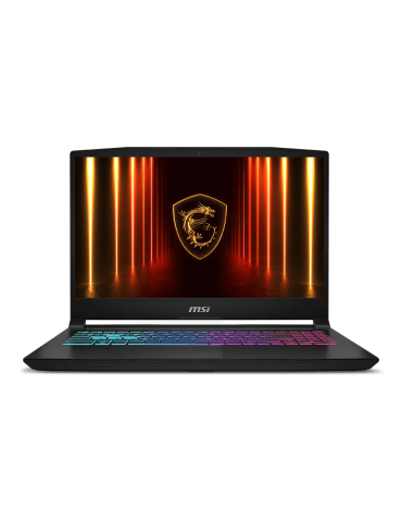 Лаптоп MSI Katana 15 HX B14WEK-214XBG, 15.6" IPS 2560x1440 165Hz, Intel Core i7-14650HX, RTX 5050 8GB, 16GB DDR5, 1TB SSD, без О