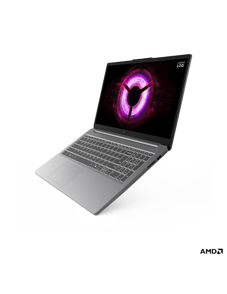 Лаптоп Lenovo LOQ 15ARP10E, 15.6" IPS 1920x1080, AMD Ryzen 5 150, RTX 3050 6GB, 16GB DDR5, 1TB SSD, без ОС - 83S000ABBM - 4