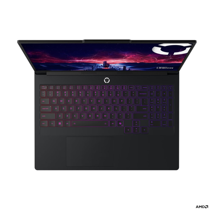 Лаптоп Lenovo Legion Pro 7, 16" IPS 2560x1600, AMD Ryzen 9 9955HX3D, RTX 5080 16GB, 64GB DDR5, 2TB SSD - 83RU003QBM - 8