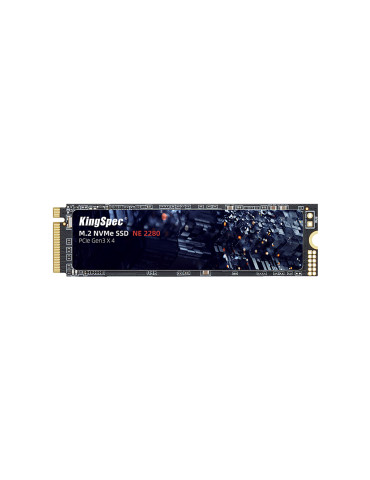 SSD диск KINGSPEC NE-1TB, 1TB NVMe M.2 PCIe Gen3 x4 2280, 3200/2000MB/s - 6950509983523 - 1
