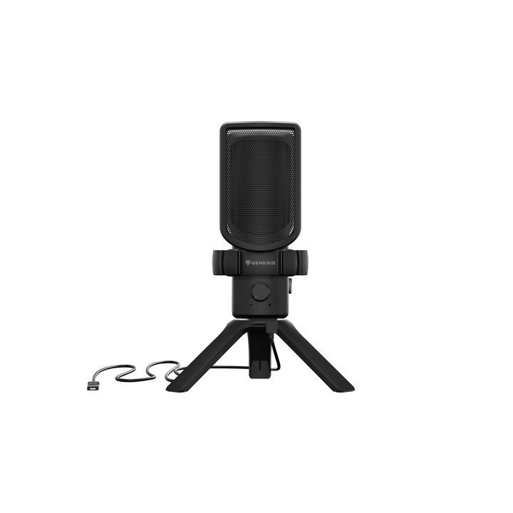 Микрофон Genesis Radium 250 USB, USB Type-C, Condenser Cardioid, 50-16000 Hz, Шумопотискане, Стойка, Черен - NGM-2352 - 4
