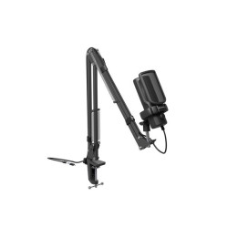 Микрофон Genesis Radium 251 USB, Condenser Cardioid, 50-16000Hz, USB Type-C, Черен - NGM-2354 - 1