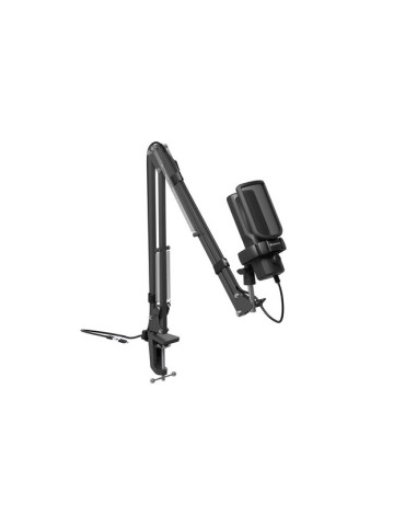 Микрофон Genesis Radium 251 USB, Condenser Cardioid, 50-16000Hz, USB Type-C, Черен - NGM-2354 - 1