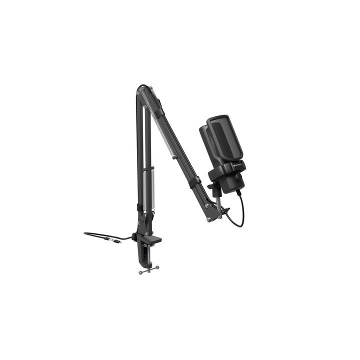 Микрофон Genesis Radium 251 USB, Condenser Cardioid, 50-16000Hz, USB Type-C, Черен - NGM-2354 - 1