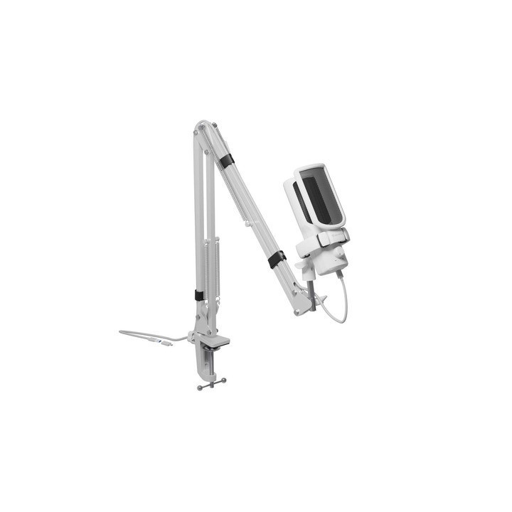 Микрофон Genesis Radium 251 USB, Condenser Cardioid, USB Type-C, шумопотискане, LED подсветка, 2m кабел - NGM-2355 - 1