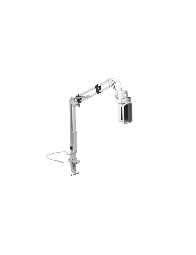 Микрофон Genesis Radium 251 USB, Condenser Cardioid, USB Type-C, шумопотискане, LED подсветка, 2m кабел - NGM-2355 - 2