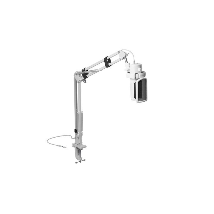 Микрофон Genesis Radium 251 USB, Condenser Cardioid, USB Type-C, шумопотискане, LED подсветка, 2m кабел - NGM-2355 - 2