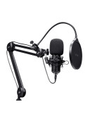 Микрофон TRUST GXT270 Emita II, Condenser, Cardioid, USB, 2.5m кабел, със стойка - 25770 - 2