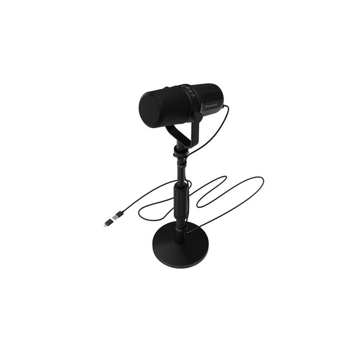 Микрофон Genesis Radium 750D Studio, USB/XLR, Condenser Cardioid, 50-14000Hz, Шумопотискане, Стойка - NGM-2290 - 1