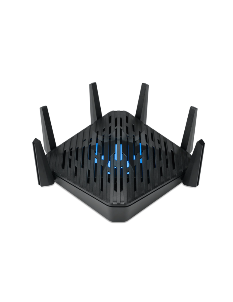 Рутер ACER Predator Connect W6, WiFi 6E (802.11ax), 2.4/5/6 GHz, 4x Gigabit LAN, USB, WPA3 - FF.G22WW.001 - 1