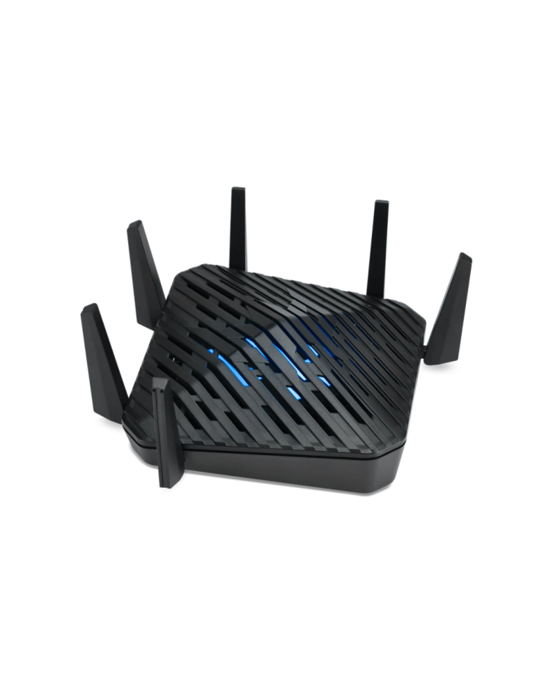 Рутер ACER Predator Connect W6, WiFi 6E (802.11ax), 2.4/5/6 GHz, 4x Gigabit LAN, USB, WPA3 - FF.G22WW.001 - 2