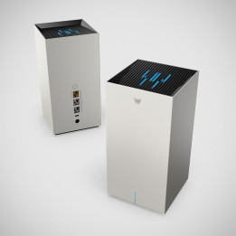 Рутер Acer Predator Connect T7, Wi-Fi 7 802.11be, Tri-Band (6GHz/5GHz/2.4GHz), 1GB RAM, 512GB Storage - FF.G2RTA.001 - 1