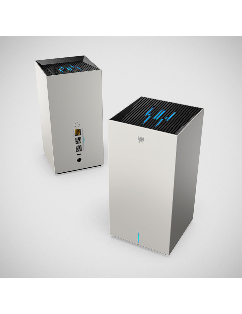 Рутер Acer Predator Connect T7, Wi-Fi 7 802.11be, Tri-Band (6GHz/5GHz/2.4GHz), 1GB RAM, 512GB Storage - FF.G2RTA.001 - 1