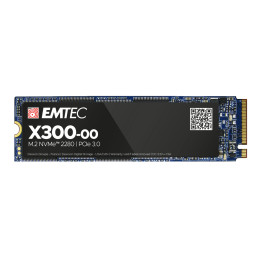 SSD диск EMTEC X300, 1TB NVMe M.2 PCIe 3.0, 3000/2500MB/s - ECSSD1TX300 - 1