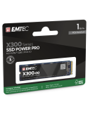 SSD диск EMTEC X300, 1TB NVMe M.2 PCIe 3.0, 3000/2500MB/s - ECSSD1TX300 - 3