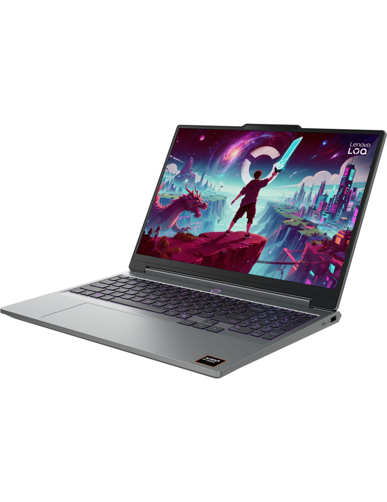 Лаптоп Lenovo LOQ 15, 15.3" WUXGA AG 165Hz, AMD Ryzen 7 250, RTX 5050 8GB, 32GB DDR5, 1TB SSD, без ОС - 83TN001QBM - 5