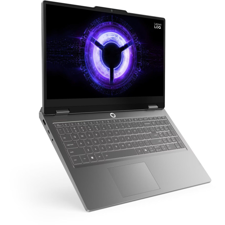 Лаптоп Lenovo LOQ Essential, 15.6" IPS 1920x1080 144Hz, AMD Ryzen 7 170, RTX 5050 8GB, 16GB DDR5, 512GB SSD, без ОС - 83VA000HBM